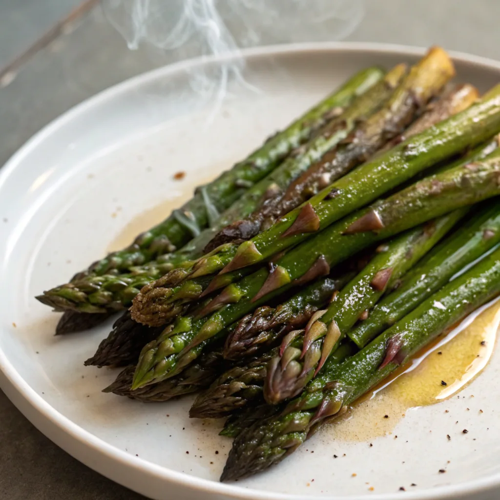 smoked asparagus