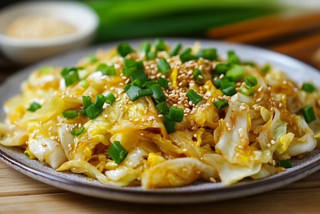 Cabbage Egg Recipe