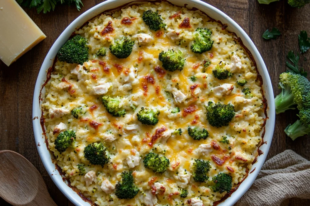 chicken broccoli rice casserole